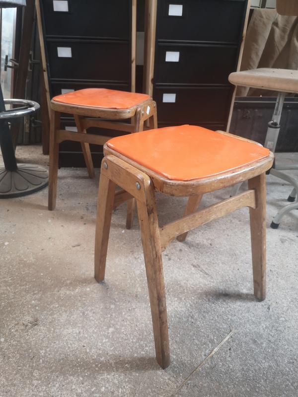 Tabouret design 60s