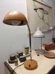 60s orange desk lamp