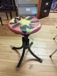 Adjustable workshop stool