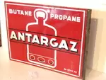 Antargaz advertising plaque