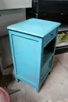 Beautiful patina bedside table