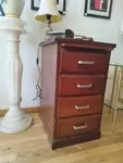 BNF style furniture wood filing cabinet