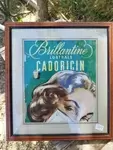 Brillantines advertising frame 