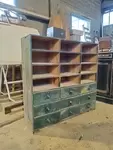 Craft cabinet with drawers