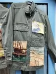 Custom vintage military jacket size 92 L