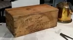 Hennessy Cognac wooden box