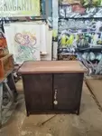 Industrial furniture workbench