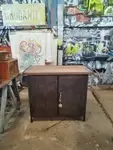 Industrial furniture workbench