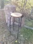 Industrial stool from the 50s 