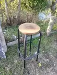 Industrial stool from the 50s 