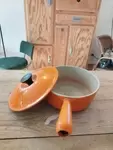 Le Creuset fondue pot