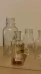Lot of six old bottles