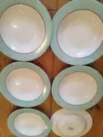 Lot of vintage Arcopal plates