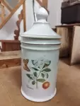 Lourioux apothecary porcelain jar