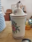 Lunéville earthenware pharmacy pot