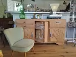 Mado 50s buffet with rotating bar