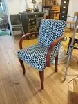 New upholstered bridge armchair 