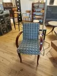 New upholstered bridge armchair 