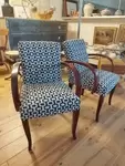 New upholstered bridge armchair 