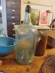 Old glass bottle 