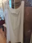 old linen cotton nightgown 20th century