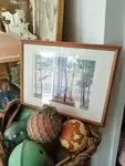 Old watercolor frame Royan