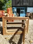 Old wooden pantry 