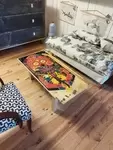 Pinball table top coffee table 