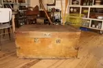 Rosewood officer's trunk 