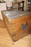 Rosewood officer's trunk 