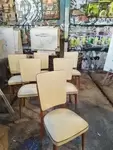 Set of six skai chairs 