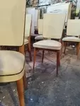 Set of six skai chairs 