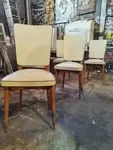 Set of six skai chairs 