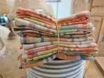 Set of twelve vintage napkins