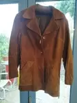 Suede jacket size M 