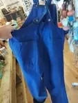 Vintage blue work overalls size XL