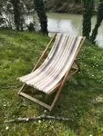 Vintage deckchair 