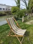 Vintage deckchair 