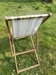 Vintage deckchair 