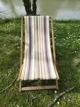 Vintage deckchair 