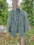 Vintage green wool jacket