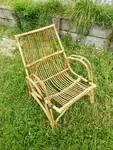 Vintage rattan armchair 