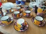 Vintage Sarreguemines tea service