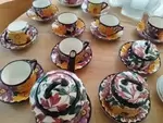 Vintage Sarreguemines tea service