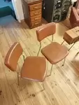 Vintage skai chairs