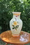 Vintage vase floral decor