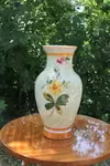 Vintage vase floral decor