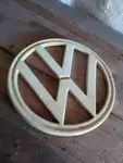 White VW Combi Bay Window logo