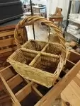 Wicker bottle holder 