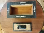 Wooden and mother-of-pearl box 